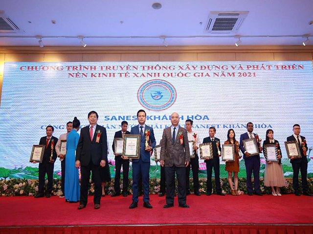 Sanest Khánh Hòa - Tự hào là Doanh nghiệp xuất sắc Châu Á và nhận giải thưởng Xây dựng và phát triển nền kinh tế xanh Quốc gia