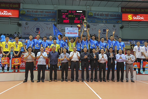 Sanest Khánh Hòa vô địch Giải bóng chuyền vô địch quốc gia PV GAS 2020