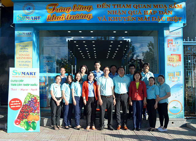 Sanest Khánh Hòa khai trương cửa hàng SVMART tại Cam Ranh, tăng cường mở rộng hệ thống SVMART