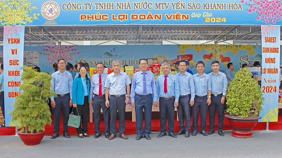 Sanest Khánh Hoà tổ chức Chương trình Phúc lợi đoàn viên - Gian hàng không lợi nhuận Tết Giáp Thìn 2024