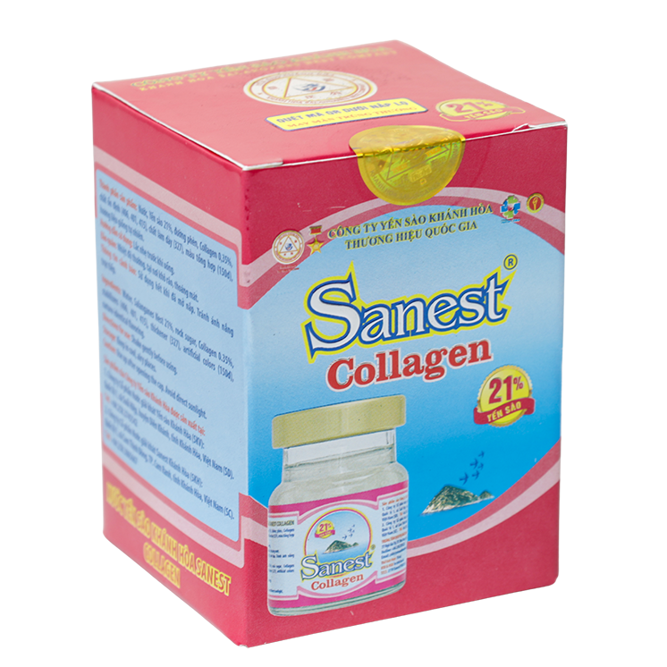 Nước Yến sào Khánh Hòa Sanest Collagen hộp 1 lọ 70ml - S770