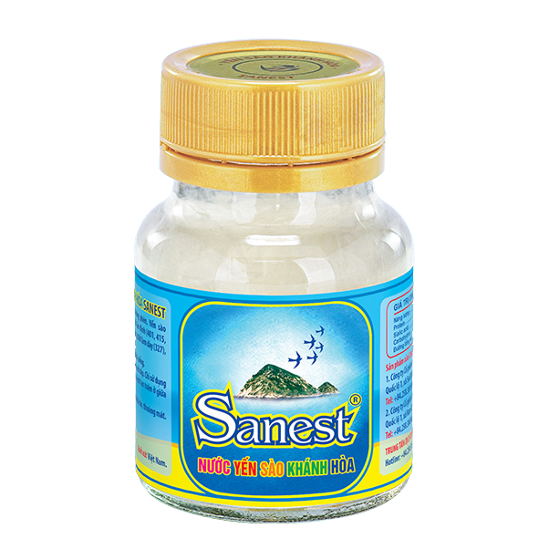 Nước Yến sào Khánh Hòa Sanest dành cho trẻ em hộp 1 lọ 62ml - 161