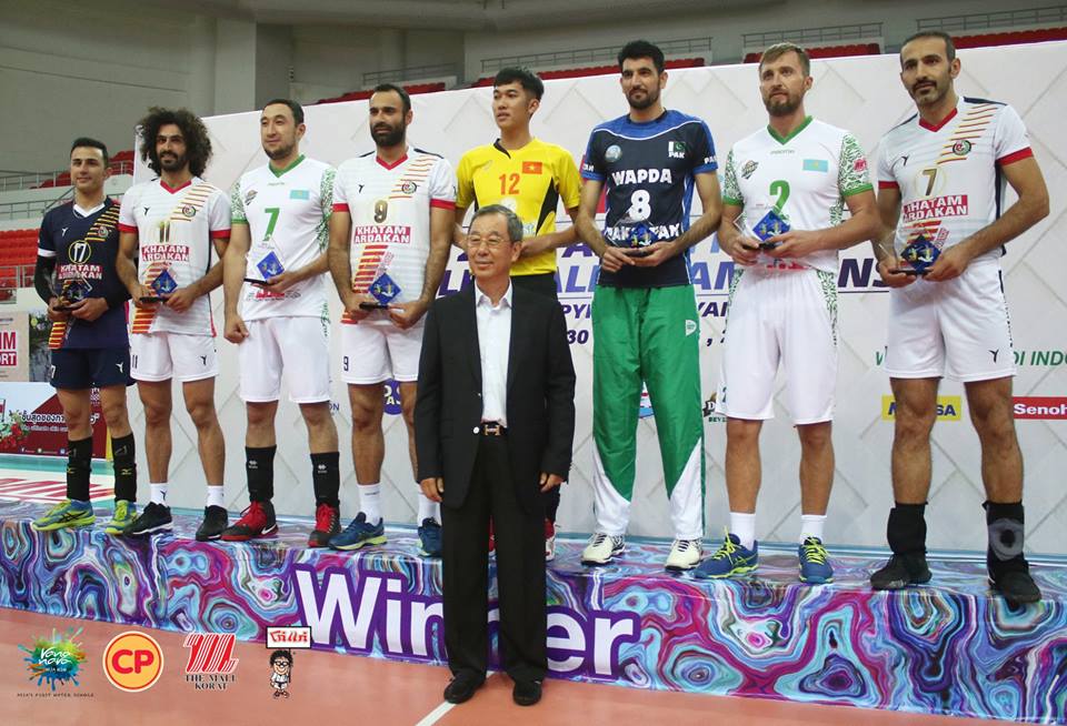 Giải bóng chuyền các câu lạc bộ nam châu Á: Đình Nhu giành giải phụ công xuất sắc nhất
