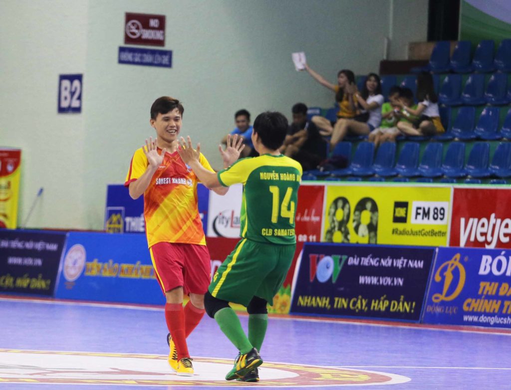 Giải futsal VĐQG 2018: Thắng nhẹ Kim Toàn Đà Nẵng, Sanatech Sanest Khánh Hoà chắc suất top 3