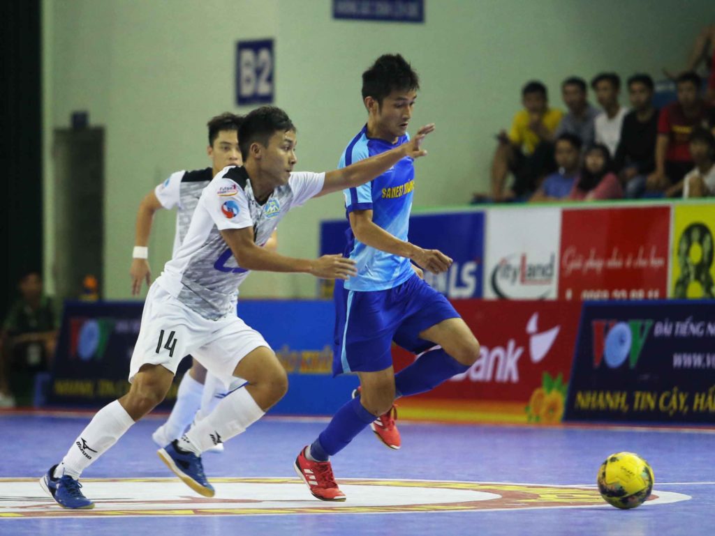 Giải futsal VĐQG 2018: Thắng trận “siêu kinh điển”, Sanatech Sanest Khánh Hoà vươn lên vị trí thứ 2