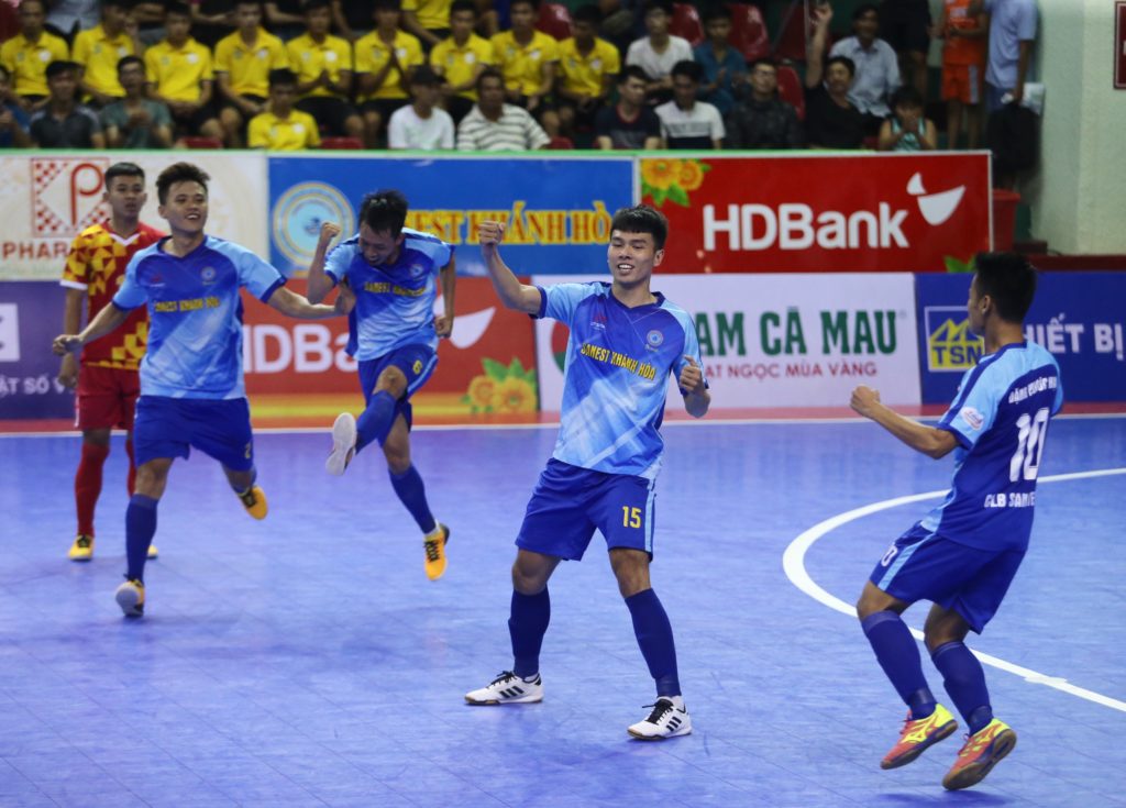 Giải futsal VĐQG 2018: Đánh bại Cao Bằng, Sanatech Sanest Khánh Hoà trở lại top 3