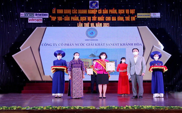 ​​​​​​​Sanest Khánh Hòa - Top 100 Sản phẩm tốt nhất cho gia đình, trẻ em năm 2021