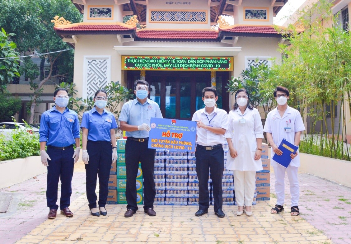 Sanest Khánh Hòa chung tay cùng cộng đồng phòng chống đại dịch Covid-19