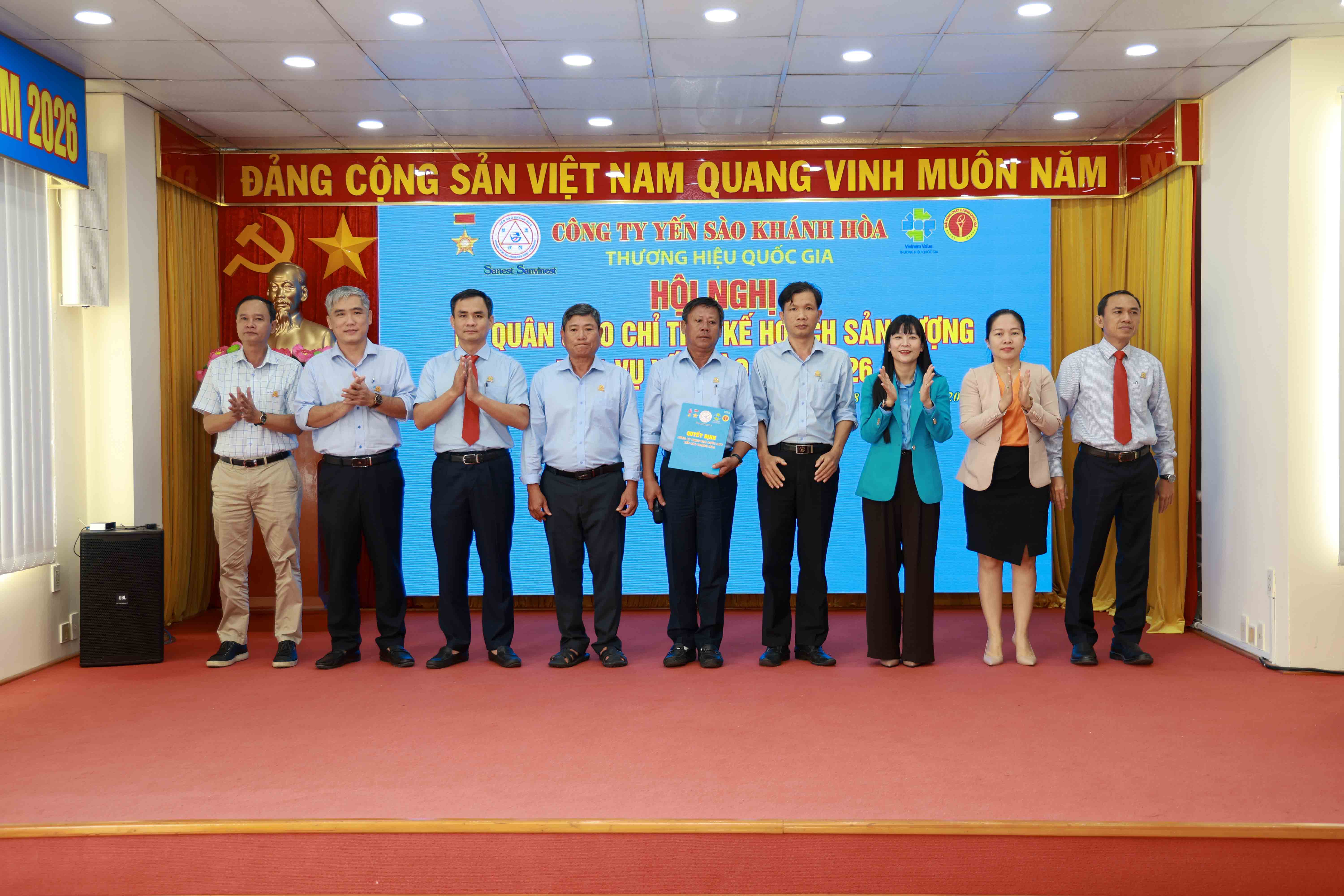 RA QUÂN GIAO CHỈ TIÊU KẾ HOẠCH SẢN LƯỢNG MÙA VỤ YẾN SÀO NĂM 2026